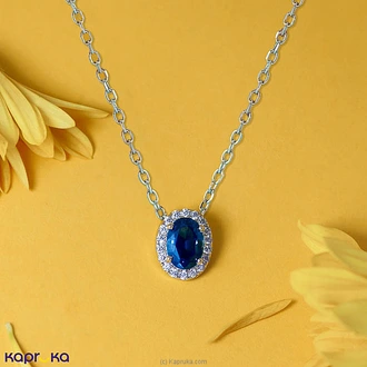 Chamathka Summer Spinel Necklace In Sterling Silver Buy Chamathka Jewelry Online for specialGifts
