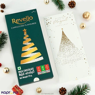 Revello Christmas Cappuccino Flavoured Milk Chocolate 170g Buy Chocolates Online for specialGifts