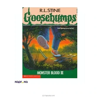 Goosebumps - Monster Blood III Buy JEYA BOOK CENTRE PVT LTD Online for specialGifts