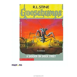 Goosebumps - 35 A Shocker on Shock Street Buy JEYA BOOK CENTRE PVT LTD Online for specialGifts