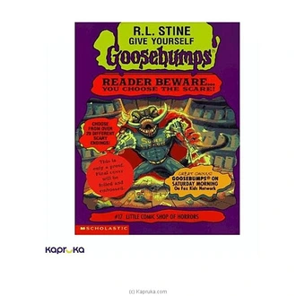 Goosebumps - 17 Little Comic Shop of Harrors Buy JEYA BOOK CENTRE PVT LTD Online for specialGifts
