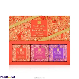 Spa Ceylon Orchid Paradise Luxury Soap Collection Buy SPA Ceylon Online for specialGifts