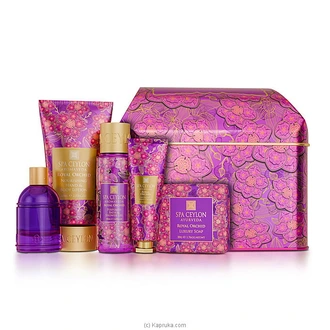 Spa Ceylon Orchid Paradise - Royal Orchid Pampering Set Buy SPA Ceylon Online for specialGifts