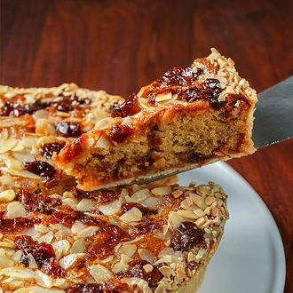 Almond  Date Tart Slice Buy New Additions Online for specialGifts