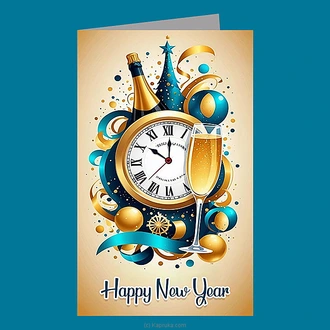 ``happy New Year`` Greeting Card  Online for none
