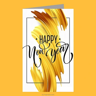 ``happy New Year`` Greeting Card  Online for none