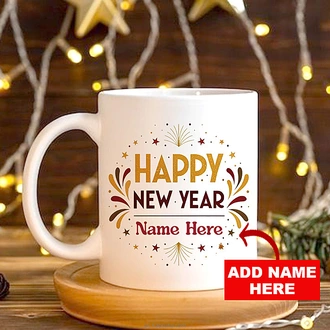 Personalized ``happy New Year`` Mug  Online for none