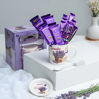 Lavender New Year Gift Set With Cadbury Chocolates  Online for none