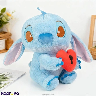Stitch Plush Soft Toy With Heart 12 Inches Buy NA Online for specialGifts