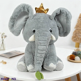 Ash Colour Elephant Plush Soft Toy 15 Inches Buy Soft and Push Toys Online for specialGifts