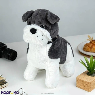 Gray Dog Plush Soft Toy 16 Inches Buy Soft and Push Toys Online for specialGifts