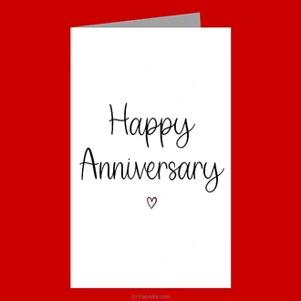 ``Happy Anniversary`` Greeting Card Buy Greeting Cards Online for specialGifts