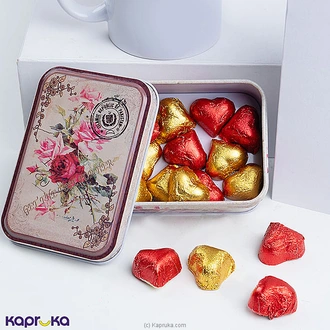 Golden Hearts of Love Valentine Chocolate Box Buy valentine Online for specialGifts