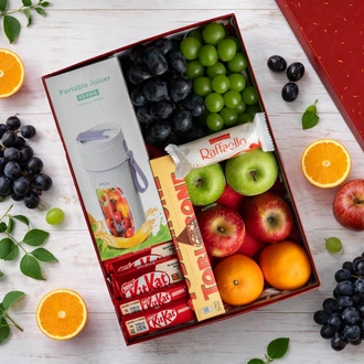 Vibrant Fruits Juicer Deluxe Gift Hamper  Online for none