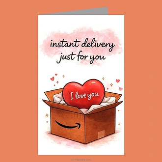 ``Instant Delivery Just For You`` Valentine Greeting Card Buy Greeting Cards Online for specialGifts