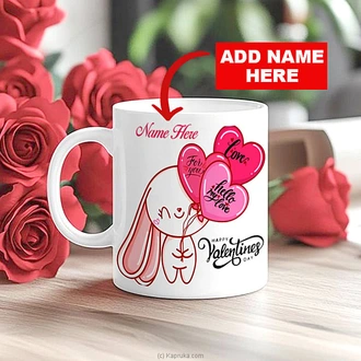 Personalized ``happy Valentine`s Day`` Mug  Online for none