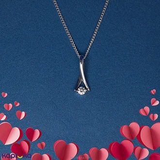 TASH GEM AND JEWELLERY AMERICAN DIAMOND STONE PENDANT TS-K124 Buy Tash gem and jewelry Online for specialGifts