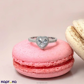 Chamathka Simply Yours Heart Ring In Sterling Silver (BSM/810) Buy Jewellery Online for specialGifts