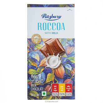 Ritzbury Roccoa With Milk Chocolate 90g Buy Ritzbury Online for specialGifts