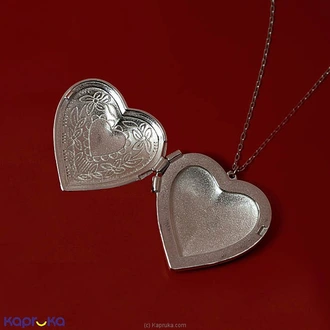 Chamathka Secret Message Locket In Sterling Silver Buy Chamathka Jewelry Online for specialGifts