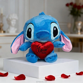 Stitch Love Hug Plush With Heart - 10 Inches  Online for none