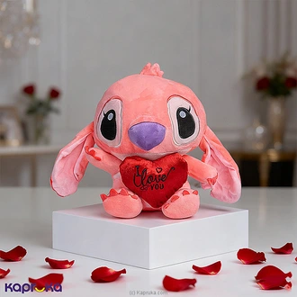 Stitch Angel Love Hug Plush With Heart - 10 Inches  Online for none