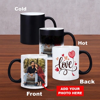Personalized ``love`` Color Changing Valentine Mug  Online for none