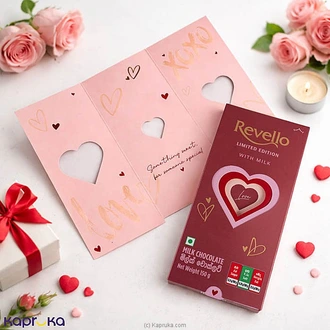 Revello Limited Edition Milk Chocolate Valentine Edition 150g Buy Revello Online for specialGifts