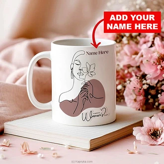 Personalized ``happy Women`s Day`` Mug  Online for none