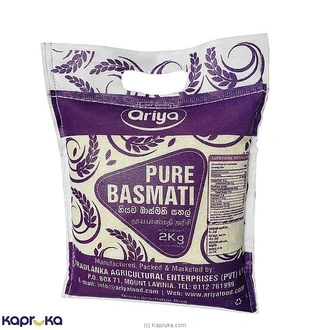 Ariya Pure Basmati Rice 2kg Buy Online Grocery Online for specialGifts