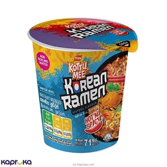 Prima Kottumee Korean Seafood Ramen Cup 71g Buy Online Grocery Online for specialGifts