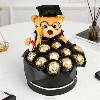 Graduation Teddy Ferrero Chocolate Celebration  Online for none