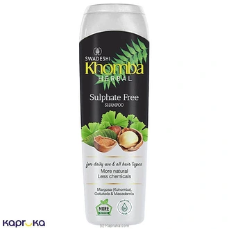 Khomba Sulphate Free Shampoo 180ml Buy Swadeshi Online for specialGifts