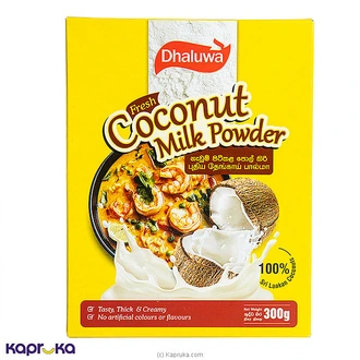 Dhaluwa Coconut Milk Powder 300g Box Buy Online Grocery Online for specialGifts