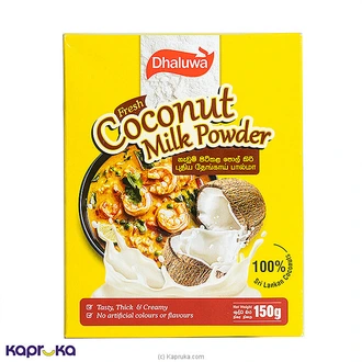 Dhaluwa Coconut Milk Powder  150g Box Buy Online Grocery Online for specialGifts