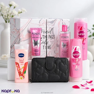 Timeless Love Beauty Hamper For Mom Buy Fashion | Handbags | Shoes | Wallets and More at Kapruka Online for specialGifts