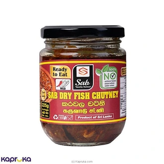 SAB Dry Fish Chutney 225g Buy Online Grocery Online for specialGifts