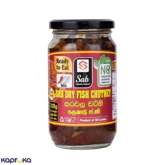 SAB Dry Fish Chutney 325g Buy Online Grocery Online for specialGifts