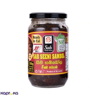 SAB Seeni Sambol 350g Buy Online Grocery Online for specialGifts