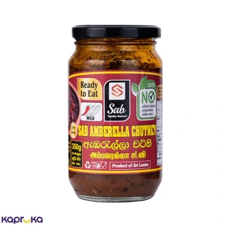 SAB Amberella Chutney 350g Buy Online Grocery Online for specialGifts