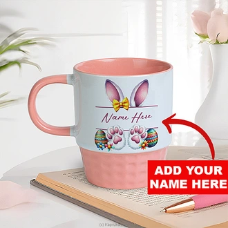 Personalized Easter Bunny Mug - Pink Buy personalized gifts Online for specialGifts