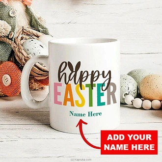 Personalized ``Happy Easter`` Mug Buy personalized gifts Online for specialGifts