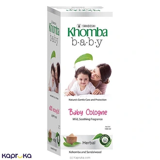 Khomba Baby Cologne Herbal 100ml Buy Swadeshi Online for specialGifts