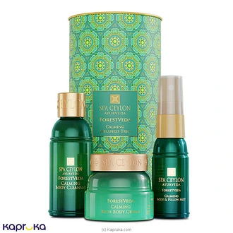 Spa Ceylon Forestveda - Calming Wellness Trio  Online for none