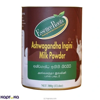 Essence Roots Ashwagandha Ingini Milk Powder - 380g Buy Pharmacy Items Online for specialGifts