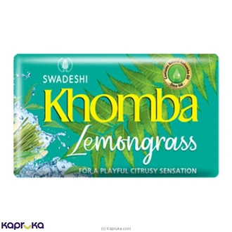 Khomba Lemongrass Soap 90g Buy Online Grocery Online for specialGifts