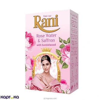 Rani Rose Water Saffron Soap 65g Buy Online Grocery Online for specialGifts