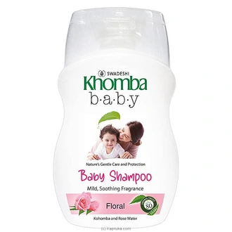 Khomba Baby Shampoo Floral 100ml Buy Swadeshi Online for specialGifts