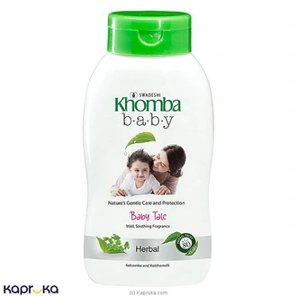 Khomba Baby Talc Herbal 100g Buy Swadeshi Online for specialGifts