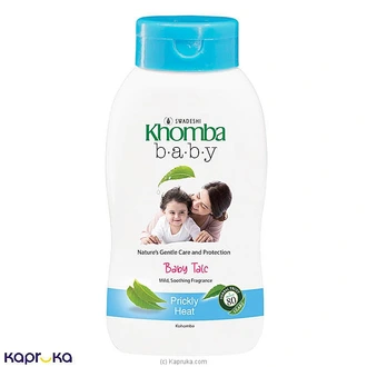 Khomba Baby Talc Prickly Heat 100g Buy Swadeshi Online for specialGifts